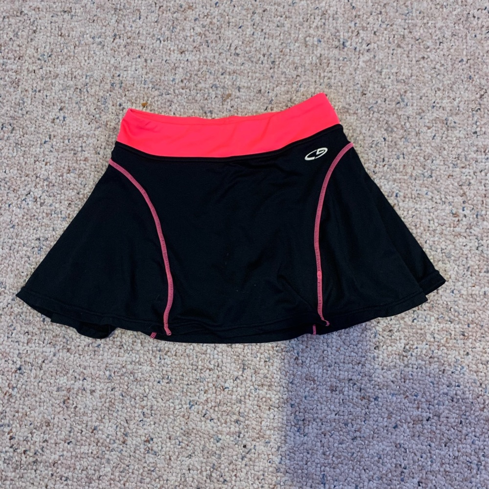 black champion skirt sz YL